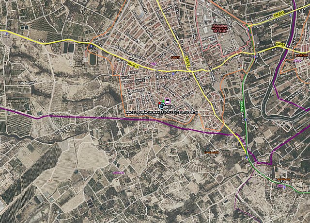 Motorista herido en un accidente sufrido en Ceutí - 1, Foto 1