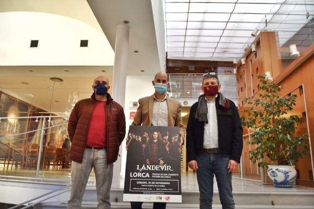 El Ayuntamiento de Lorca organiza junto a la Federación San Clemente para este próximo sábado, 20 de noviembre, el concierto gratuito de Lándevir - 3, Foto 3