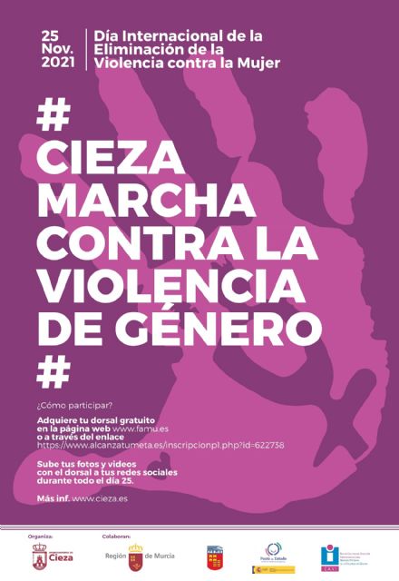 El 25 de noviembre, Cieza vuelve a animarte a marchar contra la violencia de género - 1, Foto 1