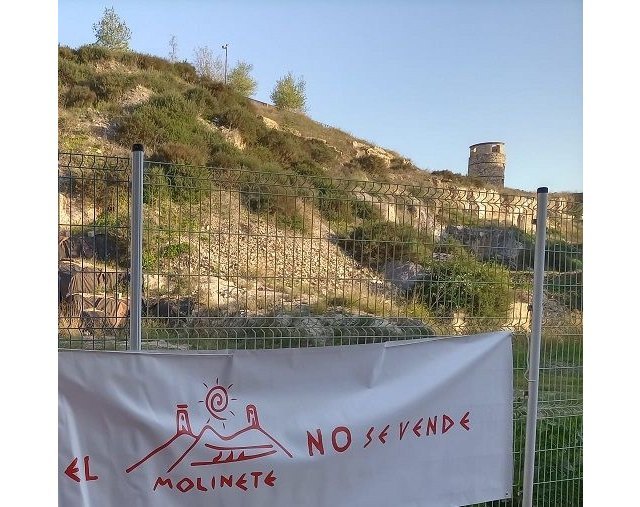 La Coordinadora del Molinete critica que el Ayuntamiento quiera vender sin excavar dos parcelas del cerro, una de ellas junto a la curia romana - 1, Foto 1