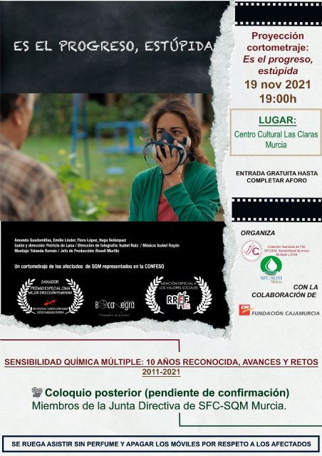 Proyección del corto “ES EL PROGRESO, ESTÚPIDA” - 1, Foto 1