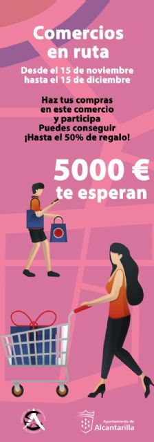 Nueva campaña de apoyo al comercio local en Alcantarilla con 5.000 euros en premios para los clientes - 3, Foto 3