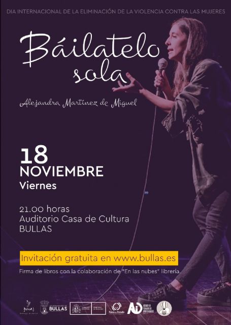 Alejandra Martínez de Miguel actuará este viernes en Bullas - 1, Foto 1