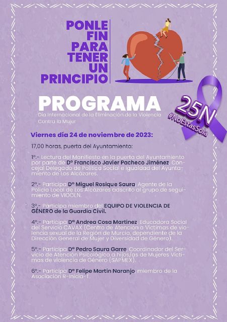 Diferentes actividades alrededor del 25N lucharán por erradicar la Violencia de Género en Los Alcázares - 3, Foto 3