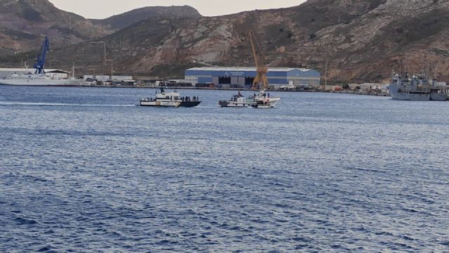 Simulacro conjunto de seguridad marítima en el Puerto de Cartagena - 1, Foto 1