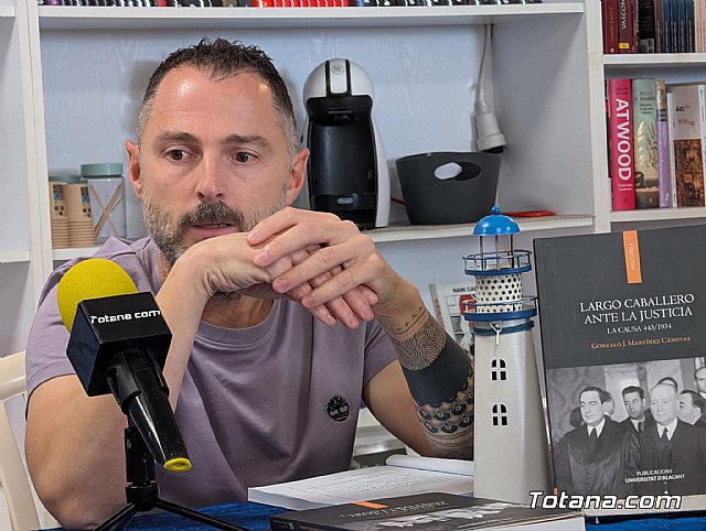 Gonzalo Martínez Cánovas presenta sus dos nuevas obras sobre Jiménez de Asúa y la Causa 443, Foto 7