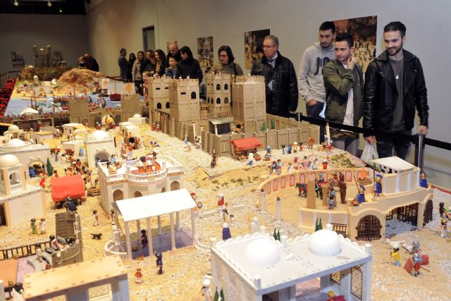 El Centro Cultural Las Claras Cajamurcia acoge, por segundo año consecutivo, el belén de Playmobil - 1, Foto 1