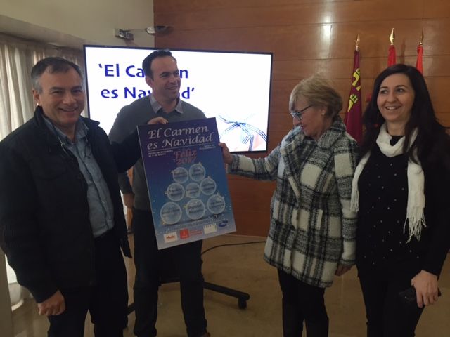 La zona comercial de El Carmen celebra la Navidad con un árbol parlante y una Gymkhana entre los comercios asociados - 1, Foto 1