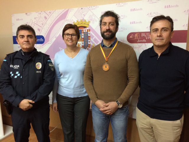 Antonio Guardiola Lizn, bronce en el Campeonato de España de Defensa Personal Policial, Foto 1