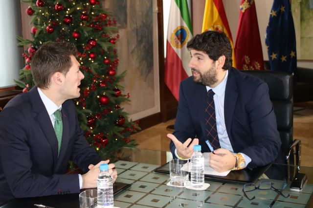 Fernando López Miras se reúne con el alcalde de Cehegín - 2, Foto 2