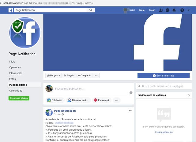 Nueva estafa a la vista, esta vez a través de páginas falsas de Facebook - 1, Foto 1