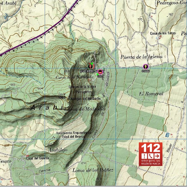 Servicios de emergencia proceden al rescate en montaña de una excursionista - 1, Foto 1