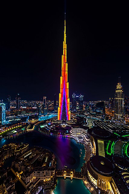 Artistas de todo el mundo podrán mostrar sus diseños en el Burj Khalifa, el edificio más alto del mundo - 1, Foto 1