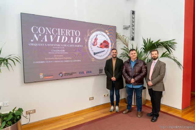 La Orquesta Sinfónica de Cartagena ofrece un concierto navideño gratuito en la Iglesia del Carmen - 1, Foto 1