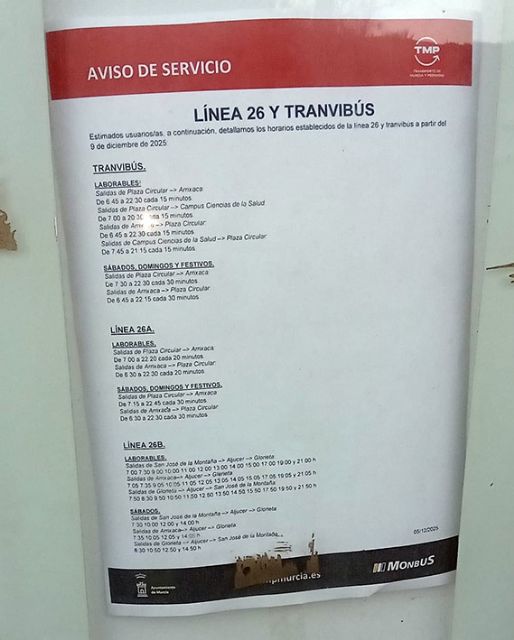 IU-V Murcia denuncia la supresión de paradas de bus en barrios vulnerables - 3, Foto 3