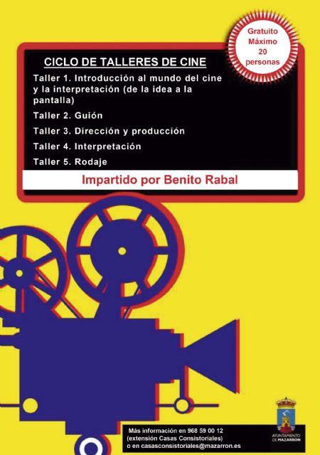 El taller de cine de Benito Rabal completa todas sus plazas, Foto 2