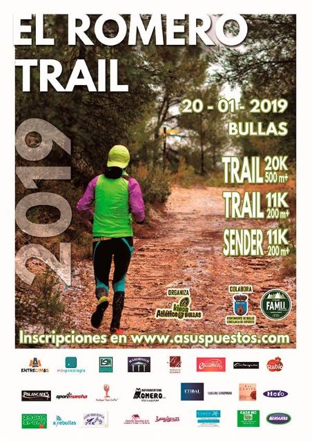 La V Trail El Romero contará con más de cuatrocientos participantes - 1, Foto 1