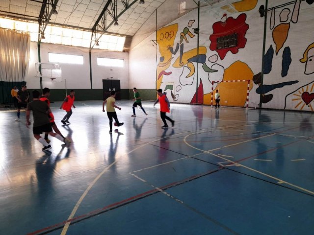 La Sala Escolar alberga la I Jornada Municipal de Fútbol Sala Escolar en categoría infantil masculino, Foto 1