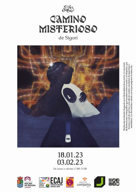 El Espacio de Creación Artística Joven de Molina de Segura acoge la exposición CAMINO MISTERIOSO, del artista Sigori, del 18 de enero al 3 de febrero - 1, Foto 1