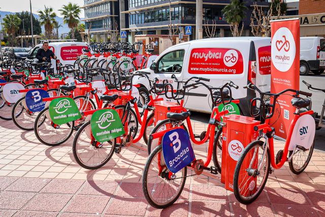 El Ayuntamiento de Murcia recupera el servicio de alquiler de bicicletas MUyBICI - 2, Foto 2