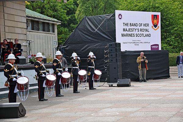 En el Ross Theatre de Edinburgo se celebró un concierto por la Banda de Royal Marine - 3, Foto 3