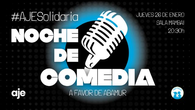 AJE Solidaria: Noche de comedia a favor de Abamur - 1, Foto 1