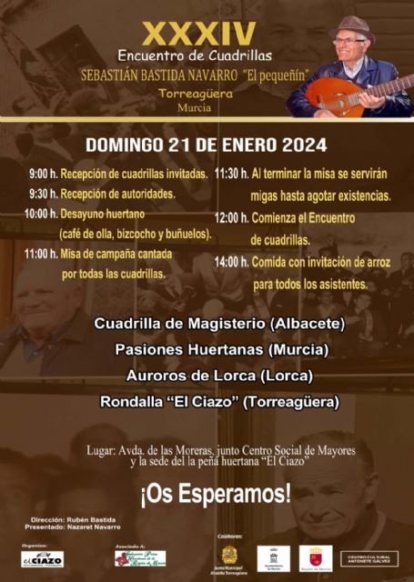 Torreagüera se prepara para su XXXIV Encuentro de Cuadrillas con degustaciones de migas y arroz - 1, Foto 1