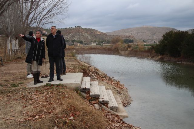 El presidente de la CHS realiza una visita técnica a Calasparra junto a la alcaldesa y su equipo de gobierno - 1, Foto 1