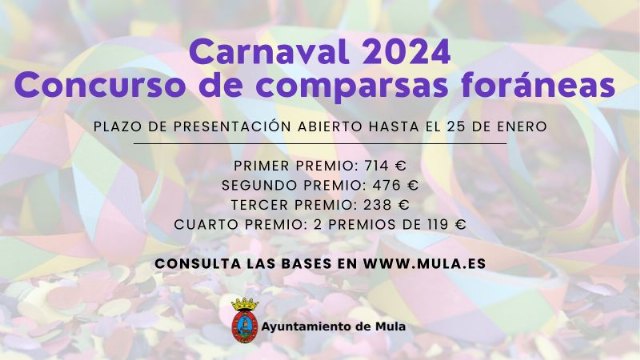 FESTEJOS| Concurso de comparsas foráneas del carnaval de Mula 2024 - 1, Foto 1