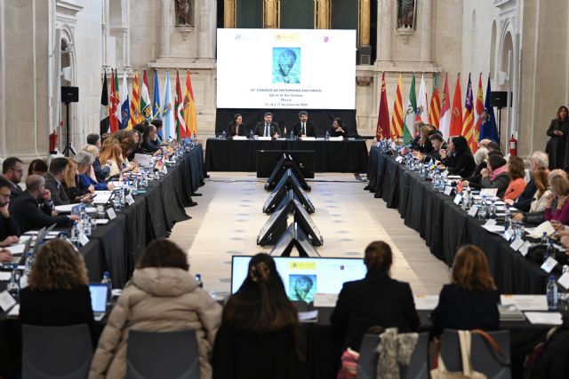 López Miras inaugura en San Esteban el Consejo de Patrimonio Histórico - 2, Foto 2