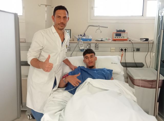 Rachad es intervenido con éxito de su lesión de menisco - 1, Foto 1