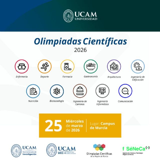 La UCAM abre la inscripción de sus Olimpiadas Científicas - 2, Foto 2
