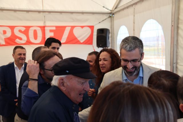 La Agrupación Socialista lorquina despide a José Antonio Gallego, alcalde de Lorca entre los años 1983-1993 por el PSOE - 3, Foto 3