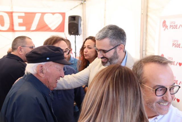 La Agrupación Socialista lorquina despide a José Antonio Gallego, alcalde de Lorca entre los años 1983-1993 por el PSOE - 4, Foto 4