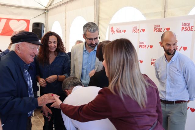 La Agrupación Socialista lorquina despide a José Antonio Gallego, alcalde de Lorca entre los años 1983-1993 por el PSOE - 5, Foto 5
