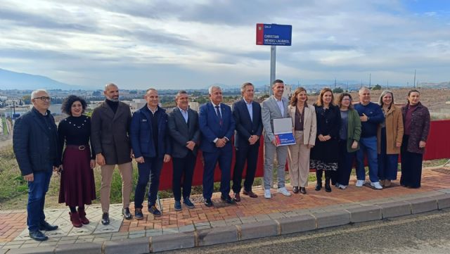 Los deportistas Christian Méndez y Alejandro Martínez Flores prestan sus nombres a otras dos calles de Alcantarilla - 2, Foto 2