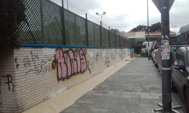 La Oficina del Grafiti finaliza el primer mural realizado en colaboración con una entidad privada - 2, Foto 2