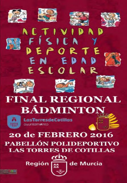 La final del Programa Regional de Deporte en Edad Escolar de bádminton, en Las Torres de Cotillas - 1, Foto 1