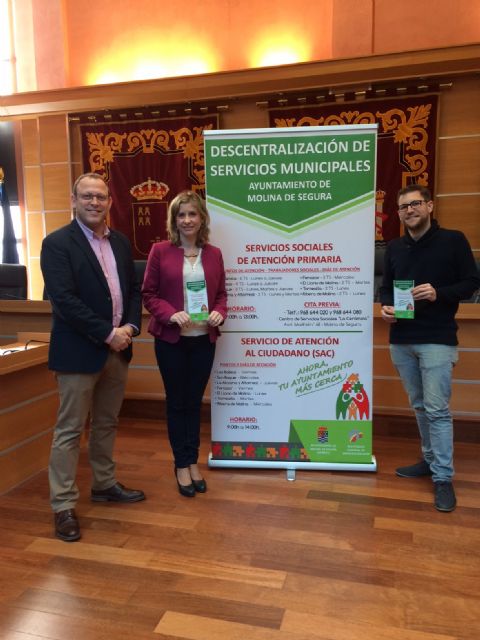 El Ayuntamiento de Molina de Segura pone en marcha el Plan de Descentralización de Servicios Municipales - 1, Foto 1