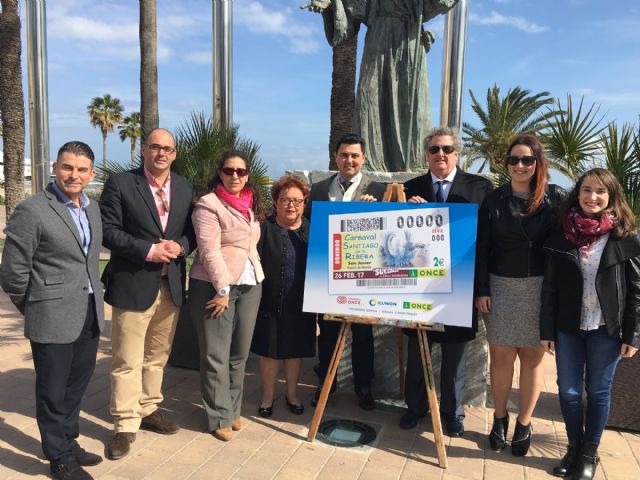 El Carnaval de Santiago de la Ribera rompe fronteras con el cupón de la ONCE - 1, Foto 1