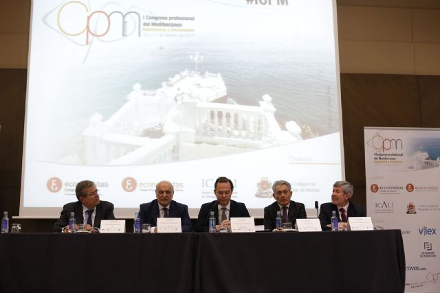 La mediación concursal y la refinanciación de la deuda abren el Congreso Profesional del Mediterráneo - 1, Foto 1