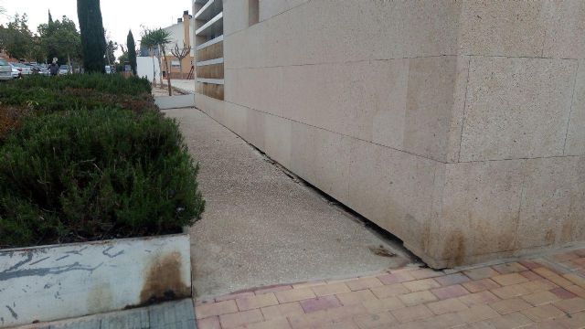 Ahora Murcia pide explicaciones a sanidad por los hundimientos en el nuevo centro de salud de aljucer - 1, Foto 1
