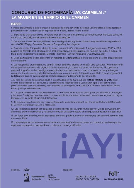 El Carmen celebrará el 8 de marzo con un concurso para fotografiar su rostro de mujer - 2, Foto 2