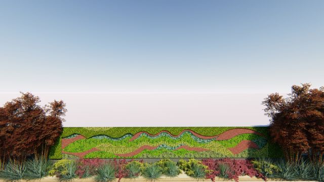 El Ayuntamiento diseña un nuevo jardín vertical en el Paseo de Alfonso XIII - 1, Foto 1