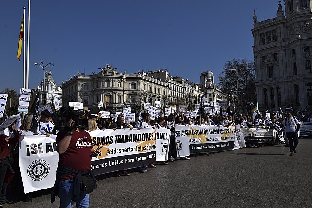 Autónomos de toda España exigen mejoras laborales en una manifestación en Madrid - 3, Foto 3