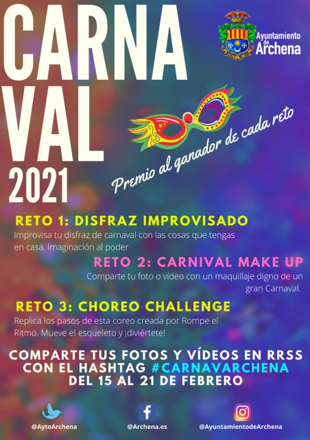 Presentado el Carnaval de Archena que este año se celebrará con participación on line de los interesados - 2, Foto 2