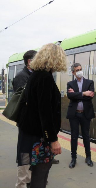 Tranvía de Murcia lucirá el viñedo de la DOP Jumilla durante los próximos seis meses - 1, Foto 1