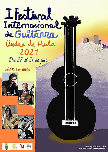 I Festival y concurso internacional de guitarra «Ciudad de Mula»: Bases e inscripción - 1, Foto 1
