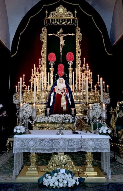 La Virgen de las Angustias ataviada con el ropaje de Hebrea en Alcalá del Río - 3, Foto 3