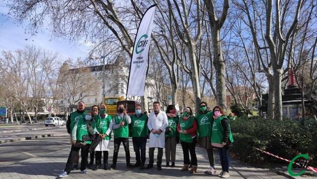 Concentración de CSIF frente al Ministerio de Sanidad: cerca de 50.000 contratos de la sanidad en peligro ante el fin de la sexta ola del Covid - 1, Foto 1